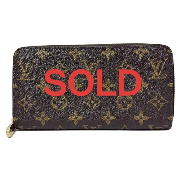 LOUIS VUITTON Zippy Wallet Fuchsia Monogram - Long Wallet 434-061325 - Picture 1 of 5